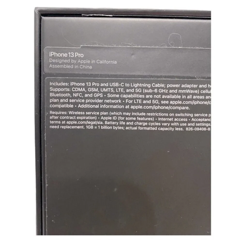 Apple iPhone 13 Pro (BOX ONLY)